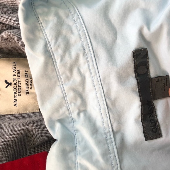 5 Men’s Collared Button Up Shirts - Picture 3 of 3